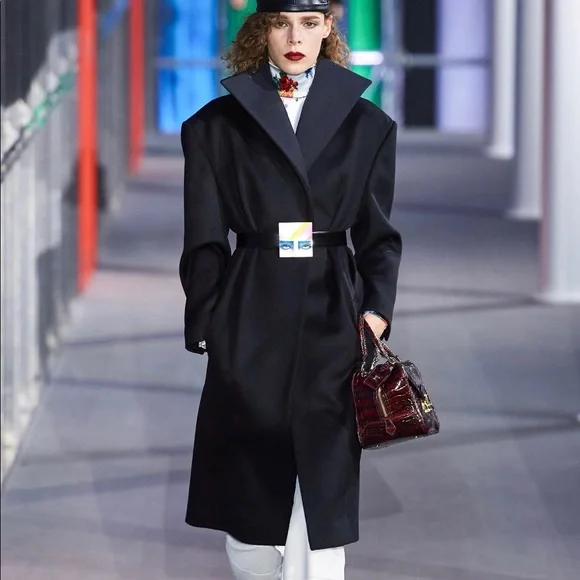 Louis Vuitton Jackets Coats Louis Vuitton Runway Belted